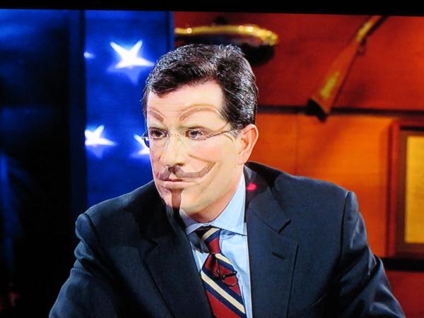 Stephen Colbert has Guy Fawkes ...