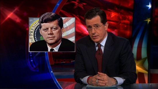 Stephen Colbert John F Kennedy