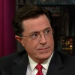 Stephen Colbert on David Letterman