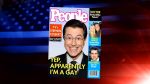 Stephen Colbert on People Magazine Cover - Yep, Apparently I'm A Gay Stephen Colbert on People Magazine Cover - Yep, Apparently I'm A Gay