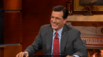 Stephen Colbert Smiles at Neil deGrasse Tyson Stephen Colbert Smiles at Neil deGrasse Tyson