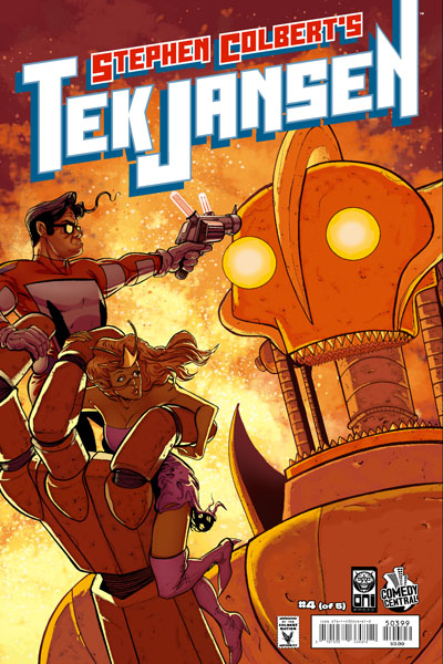 Tek Jansen #4 Tek Jansen #4 cover, courtesy of Oni Press