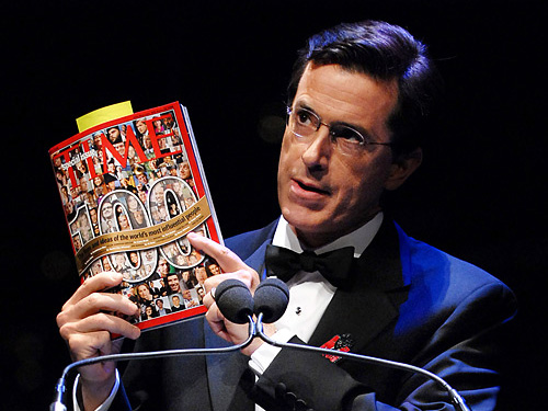 Stephen Colbert at the Time 100 - 2006