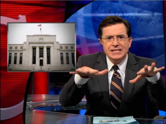Stephen Colbert - December 8 2009 - the Fed